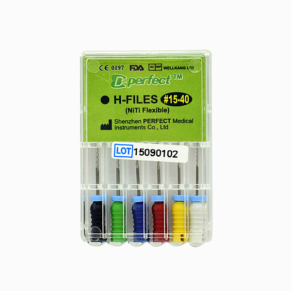 H Files Ni-Ti / H пили Ni-Ti - Perfect Medical