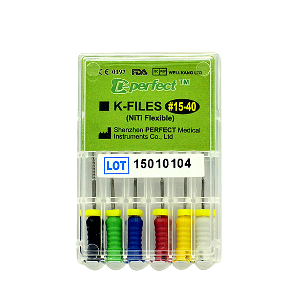K Files Ni-Ti / K пили Ni-Ti - Perfect Medical