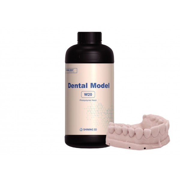 W20 Dental Model – Водоизмиваема фотополимерна смола за дентални модели